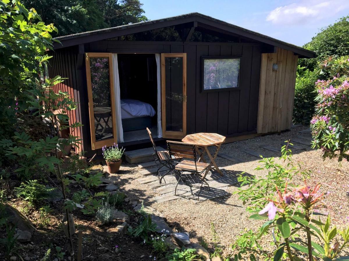 Little Kestrel Cabin Pennal Екстер'єр фото